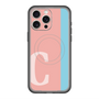 スリムプロテクションプレミアムケース with MagSafe［ オリジナル - initial color line - C pink ］