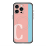 スリムプロテクションプレミアムケース with MagSafe［ オリジナル - initial color line - C pink ］