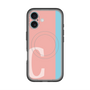 スリムプロテクションプレミアムケース with MagSafe［ オリジナル - initial color line - C pink ］