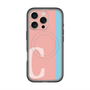 スリムプロテクションプレミアムケース with MagSafe［ オリジナル - initial color line - C pink ］