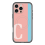 スリムプロテクションプレミアムケース with MagSafe［ オリジナル - initial color line - C pink ］
