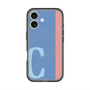 スリムプロテクションプレミアムケース with MagSafe［ オリジナル - initial color line - C blue ］