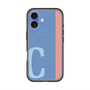 スリムプロテクションプレミアムケース with MagSafe［ オリジナル - initial color line - C blue ］