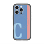 スリムプロテクションプレミアムケース with MagSafe［ オリジナル - initial color line - C blue ］