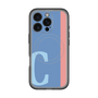 スリムプロテクションプレミアムケース with MagSafe［ オリジナル - initial color line - C blue ］