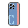 スリムプロテクションプレミアムケース with MagSafe［ オリジナル - initial color line - C blue ］
