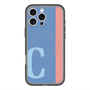 スリムプロテクションプレミアムケース with MagSafe［ オリジナル - initial color line - C blue ］