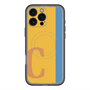 スリムプロテクションプレミアムケース with MagSafe［ オリジナル - initial color line - C orange ］