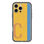 スリムプロテクションプレミアムケース with MagSafe［ オリジナル - initial color line - C orange ］