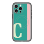 スリムプロテクションプレミアムケース with MagSafe［ オリジナル - initial color line - C green ］