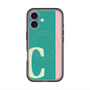 スリムプロテクションプレミアムケース with MagSafe［ オリジナル - initial color line - C green ］
