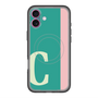 スリムプロテクションプレミアムケース with MagSafe［ オリジナル - initial color line - C green ］