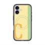 スリムプロテクションプレミアムケース with MagSafe［ オリジナル - initial color line - C yellow ］
