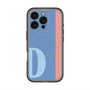 スリムプロテクションプレミアムケース with MagSafe［ オリジナル - initial color line - D blue ］