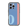 スリムプロテクションプレミアムケース with MagSafe［ オリジナル - initial color line - D blue ］