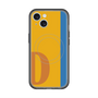 スリムプロテクションプレミアムケース with MagSafe［ オリジナル - initial color line - D orange ］