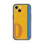 スリムプロテクションプレミアムケース with MagSafe［ オリジナル - initial color line - D orange ］