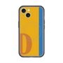 スリムプロテクションプレミアムケース with MagSafe［ オリジナル - initial color line - D orange ］