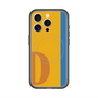 スリムプロテクションプレミアムケース with MagSafe［ オリジナル - initial color line - D orange ］