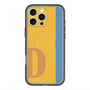 スリムプロテクションプレミアムケース with MagSafe［ オリジナル - initial color line - D orange ］