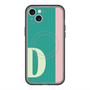 スリムプロテクションプレミアムケース with MagSafe［ オリジナル - initial color line - D green ］