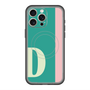 スリムプロテクションプレミアムケース with MagSafe［ オリジナル - initial color line - D green ］