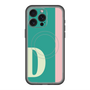 スリムプロテクションプレミアムケース with MagSafe［ オリジナル - initial color line - D green ］