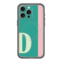 スリムプロテクションプレミアムケース with MagSafe［ オリジナル - initial color line - D green ］
