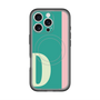 スリムプロテクションプレミアムケース with MagSafe［ オリジナル - initial color line - D green ］