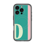 スリムプロテクションプレミアムケース with MagSafe［ オリジナル - initial color line - D green ］