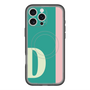 スリムプロテクションプレミアムケース with MagSafe［ オリジナル - initial color line - D green ］