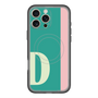 スリムプロテクションプレミアムケース with MagSafe［ オリジナル - initial color line - D green ］