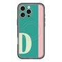 スリムプロテクションプレミアムケース with MagSafe［ オリジナル - initial color line - D green ］