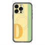 スリムプロテクションプレミアムケース with MagSafe［ オリジナル - initial color line - D yellow ］
