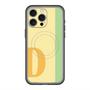 スリムプロテクションプレミアムケース with MagSafe［ オリジナル - initial color line - D yellow ］
