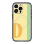 スリムプロテクションプレミアムケース with MagSafe［ オリジナル - initial color line - D yellow ］