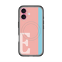 スリムプロテクションプレミアムケース with MagSafe［ オリジナル - initial color line - E pink ］