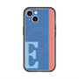 スリムプロテクションプレミアムケース with MagSafe［ オリジナル - initial color line - E blue ］
