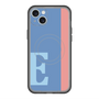 スリムプロテクションプレミアムケース with MagSafe［ オリジナル - initial color line - E blue ］