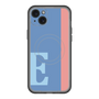 スリムプロテクションプレミアムケース with MagSafe［ オリジナル - initial color line - E blue ］