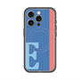 スリムプロテクションプレミアムケース with MagSafe［ オリジナル - initial color line - E blue ］