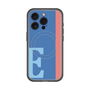 スリムプロテクションプレミアムケース with MagSafe［ オリジナル - initial color line - E blue ］