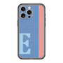 スリムプロテクションプレミアムケース with MagSafe［ オリジナル - initial color line - E blue ］