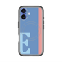 スリムプロテクションプレミアムケース with MagSafe［ オリジナル - initial color line - E blue ］