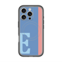 スリムプロテクションプレミアムケース with MagSafe［ オリジナル - initial color line - E blue ］