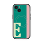 スリムプロテクションプレミアムケース with MagSafe［ オリジナル - initial color line - E green ］