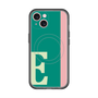 スリムプロテクションプレミアムケース with MagSafe［ オリジナル - initial color line - E green ］