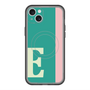 スリムプロテクションプレミアムケース with MagSafe［ オリジナル - initial color line - E green ］
