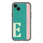 スリムプロテクションプレミアムケース with MagSafe［ オリジナル - initial color line - E green ］