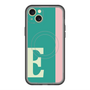 スリムプロテクションプレミアムケース with MagSafe［ オリジナル - initial color line - E green ］